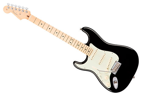 Fender American Pro Stratocaster LH Black MN + Etui