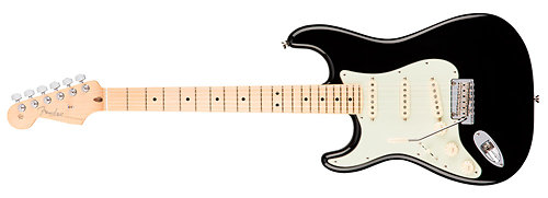 Fender American Pro Stratocaster LH Black MN + Etui