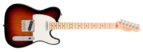 Fender American Pro Telecaster 3 Color Sunburst MN + Etui