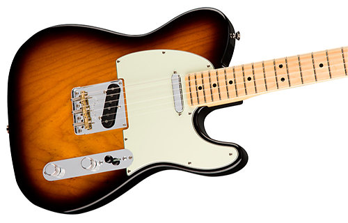American Pro Telecaster 2 Color Sunburst MN + Etui Fender
