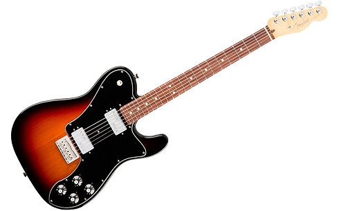 Fender American Pro Deluxe Shawbucker Telecaster 3 Color Sunburst RW + Etui