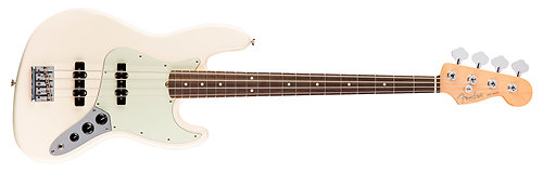 Fender American Pro Jazz Bass Olympic White RW + Etui