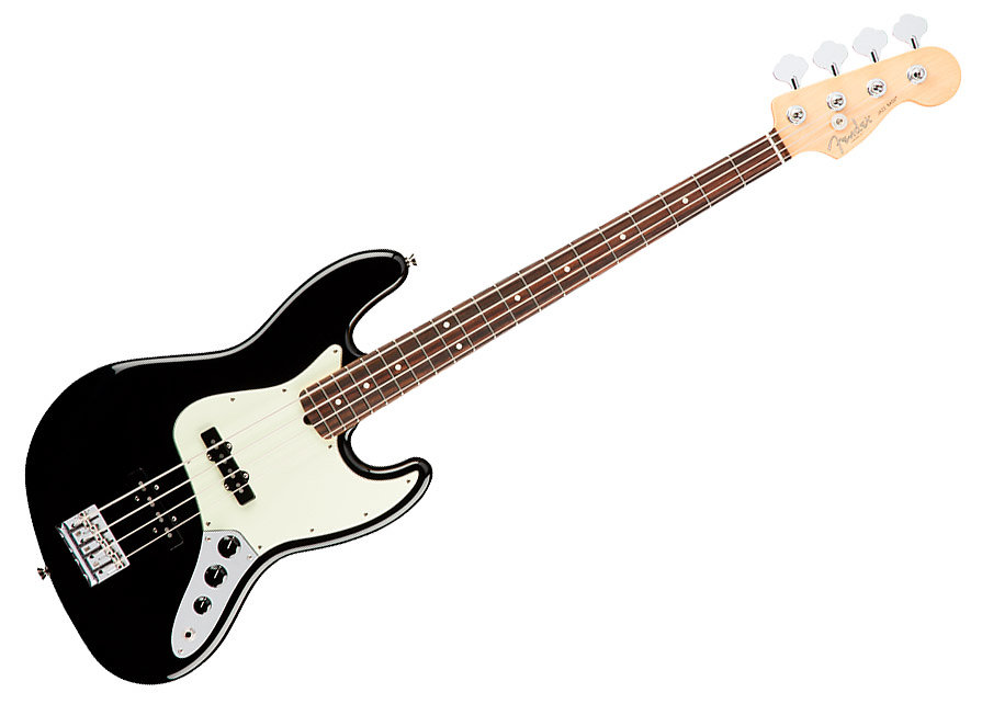 American Pro Jazz Bass Black RW + Etui Fender