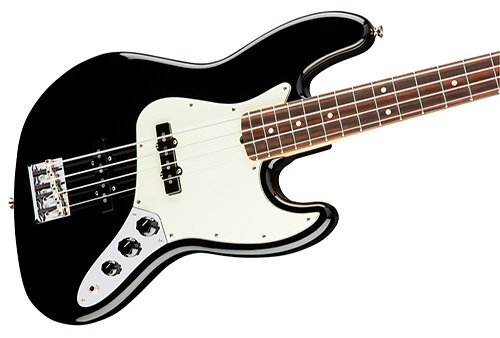 American Pro Jazz Bass Black RW + Etui Fender