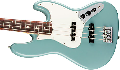 American Pro Jazz Bass Sonic Gray RW + Etui Fender