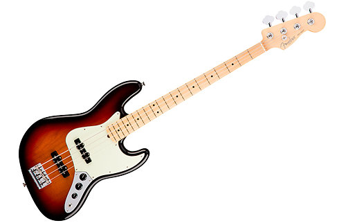 Fender American Pro Jazz Bass 3 Colors Sunburst MN + Etui