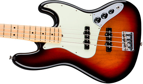 American Pro Jazz Bass 3 Colors Sunburst MN + Etui Fender