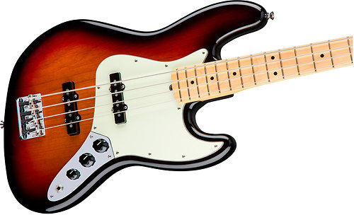 American Pro Jazz Bass 3 Colors Sunburst MN + Etui Fender