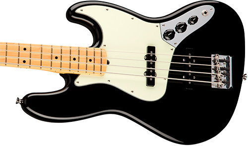 American Pro Jazz Bass Black MN + Etui Fender