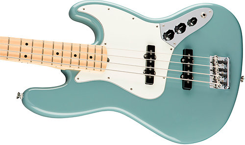 American Pro Jazz Bass Sonic Gray MN + Etui Fender