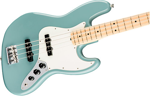 American Pro Jazz Bass Sonic Gray MN + Etui Fender