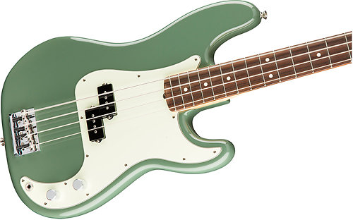 American Pro Precision Bass Antique Olive RW + Etui Fender