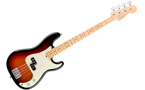 Fender American Pro Precision Bass 3 Colors Sunburst MN + Etui