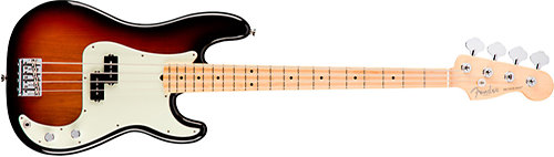 Fender American Pro Precision Bass 3 Colors Sunburst MN + Etui