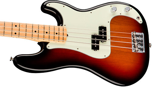 American Pro Precision Bass 3 Colors Sunburst MN + Etui Fender