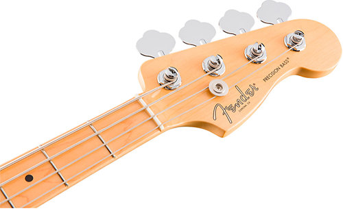 American Pro Precision Bass Olympic White MN + Etui Fender