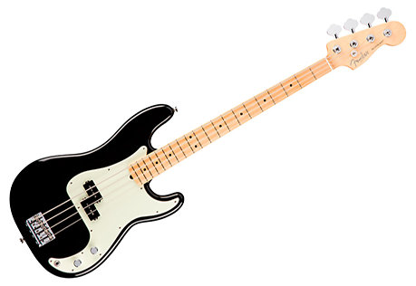 Fender American Pro Precision Bass Black MN + Etui