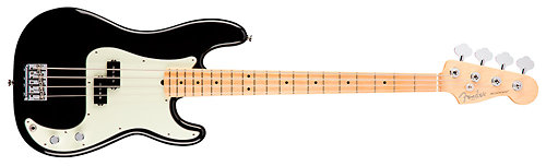Fender American Pro Precision Bass Black MN + Etui