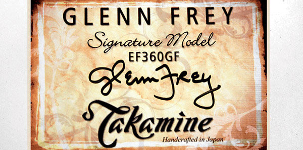EF360GF Glenn Frey Signature Takamine