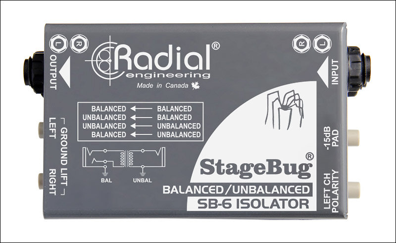 StageBug SB-6 Isolator Radial