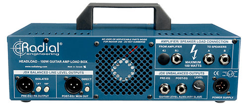 Headload V4 Ohms Guitar Amp Load Box Radial