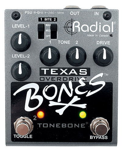 Radial Tonebone TEXAS Dual Mode Overdrive
