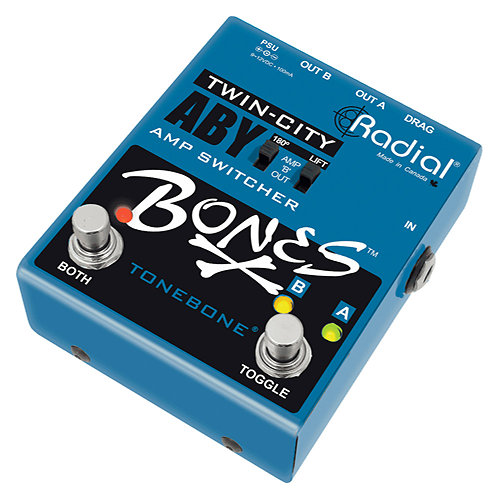 Radial Tonebone Twin City ABY switch