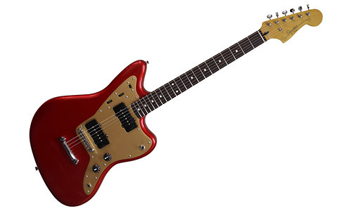 Squier by FENDER Deluxe Jazzmaster ST Candy Apple Red