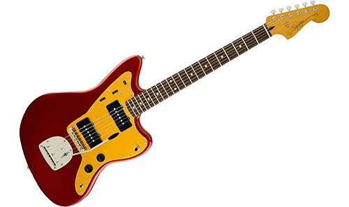 Deluxe Jazzmaster TR Candy Apple Red Squier by FENDER