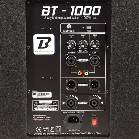 BT-1000 SUB BoomTone DJ