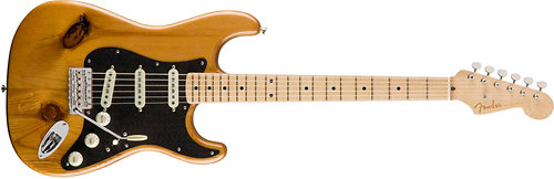 2017 Limited Edition American Vintage 59 Pine Stratocaster Natural Fender
