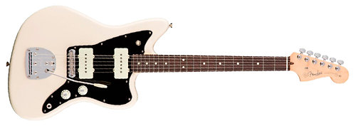 Fender American Pro Jazzmaster Olympic White RW + Etui