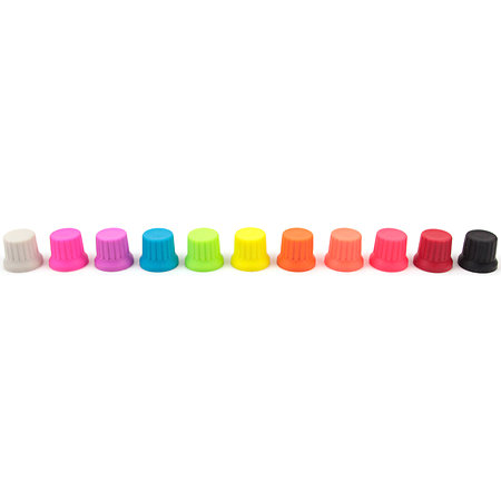 Chroma Caps Encoder V2 Neon Orange DJ TechTools