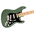 American Pro Stratocaster Antique Olive MN + Etui Fender
