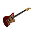 Deluxe Jazzmaster ST Candy Apple Red Squier by FENDER