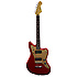 Deluxe Jazzmaster ST Candy Apple Red Squier by FENDER
