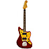 Deluxe Jazzmaster TR Candy Apple Red Squier by FENDER