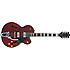G2420T Streamliner Hollow Body with Bigsby Broad'Tron Pickups Walnut Stain Gretsch Guitars