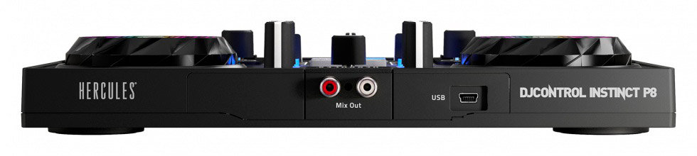 Platine Hercules DJControl Instinct - Contrôleur DJ Double Deck Avec Mixer Intégré - Occasion