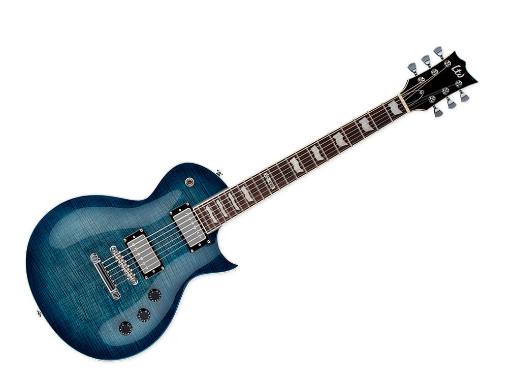 blue ltd guitar