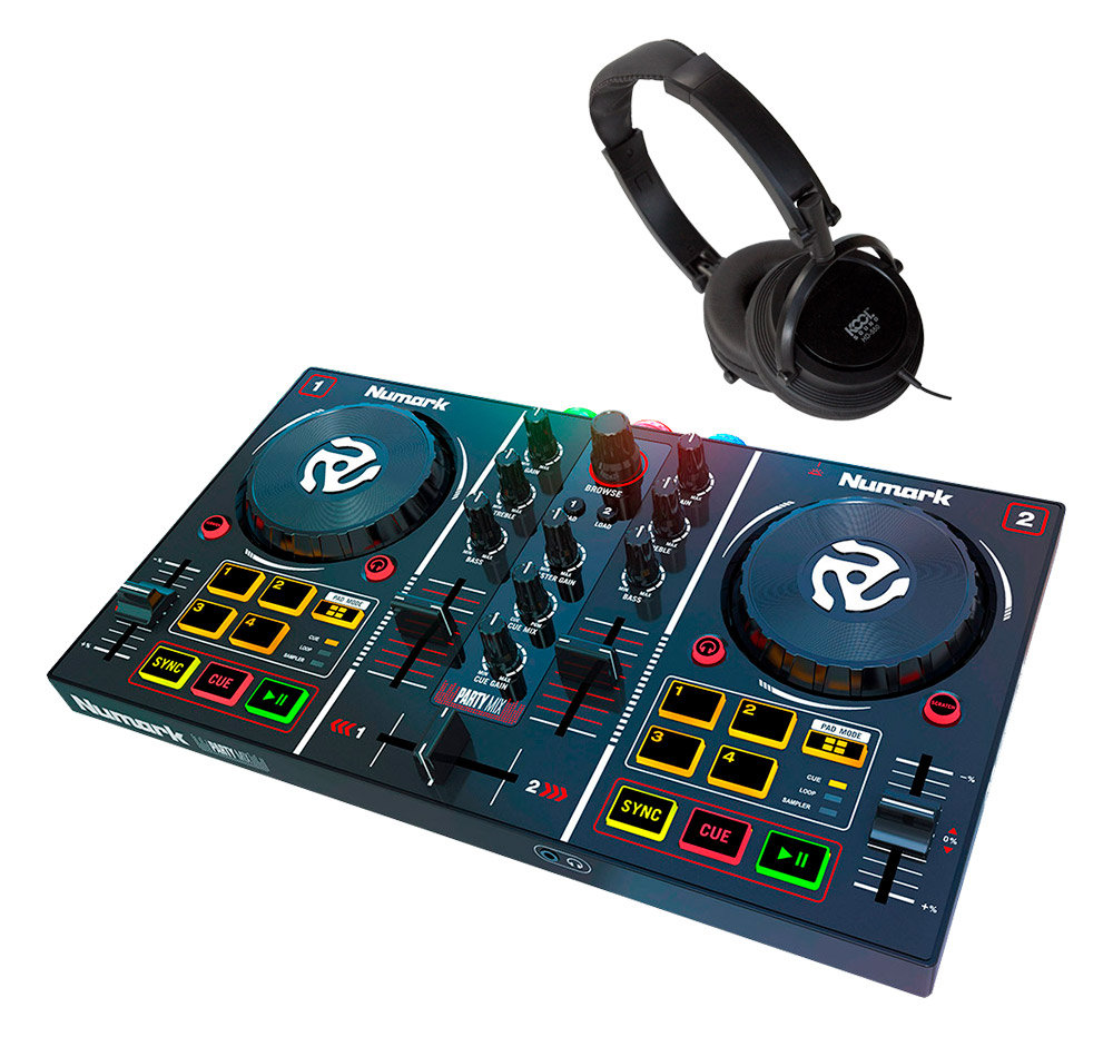 Numark Party Mix Bundle Contrôleur DJ USB