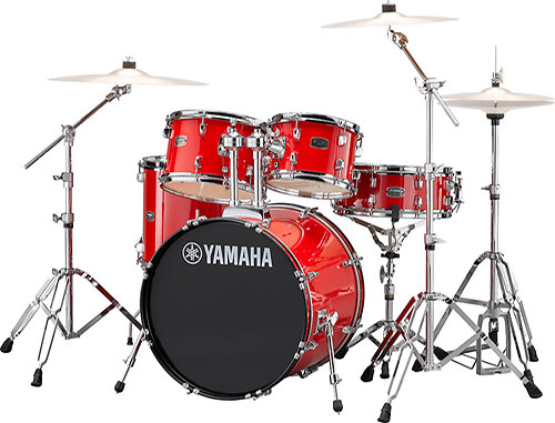 Yamaha Rydeen Fusion 20'' Hot Red + Hardware