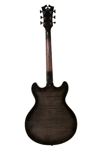 EX-DC Stairstep Tailpiece Grey Black + Etui D'Angelico