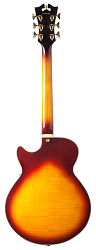 EX-SS Center Block Honey Burst Gold Hardware + Etui D'Angelico