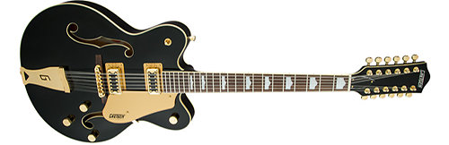 G5422G-12 Electromatic Black Gretsch Guitars