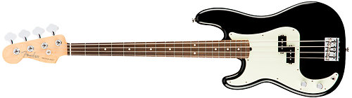 American Pro Precision Bass LH Black RW + Etui Fender
