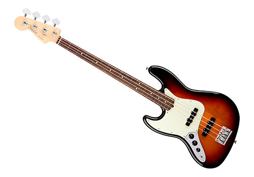 Fender American Pro Jazz Bass LH 3 Tons Sunburst RW + Etui