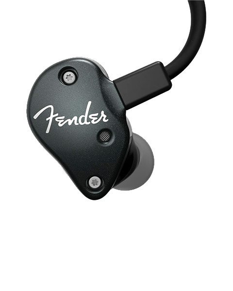 FXA6 Pro In-Ear Monitors Metallic Black Fender