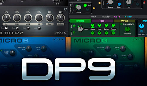 Motu DP9 upgrade version 9.5