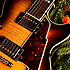 EX-SS Center Block Honey Burst Gold Hardware + Etui D'Angelico